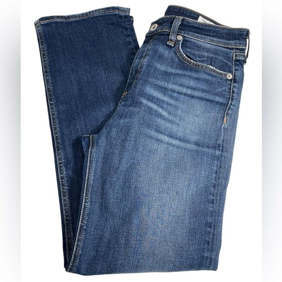 Rag & Bone Nina High-Rise Ankle Cigarette Jeans in Buller Wash Size 26 Denim - Picture 3 of 9